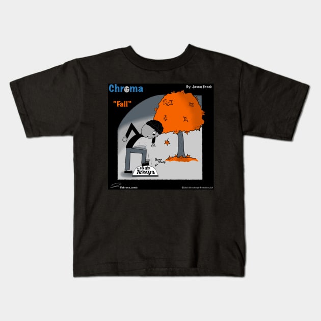 Fall Kids T-Shirt by Chroma Style